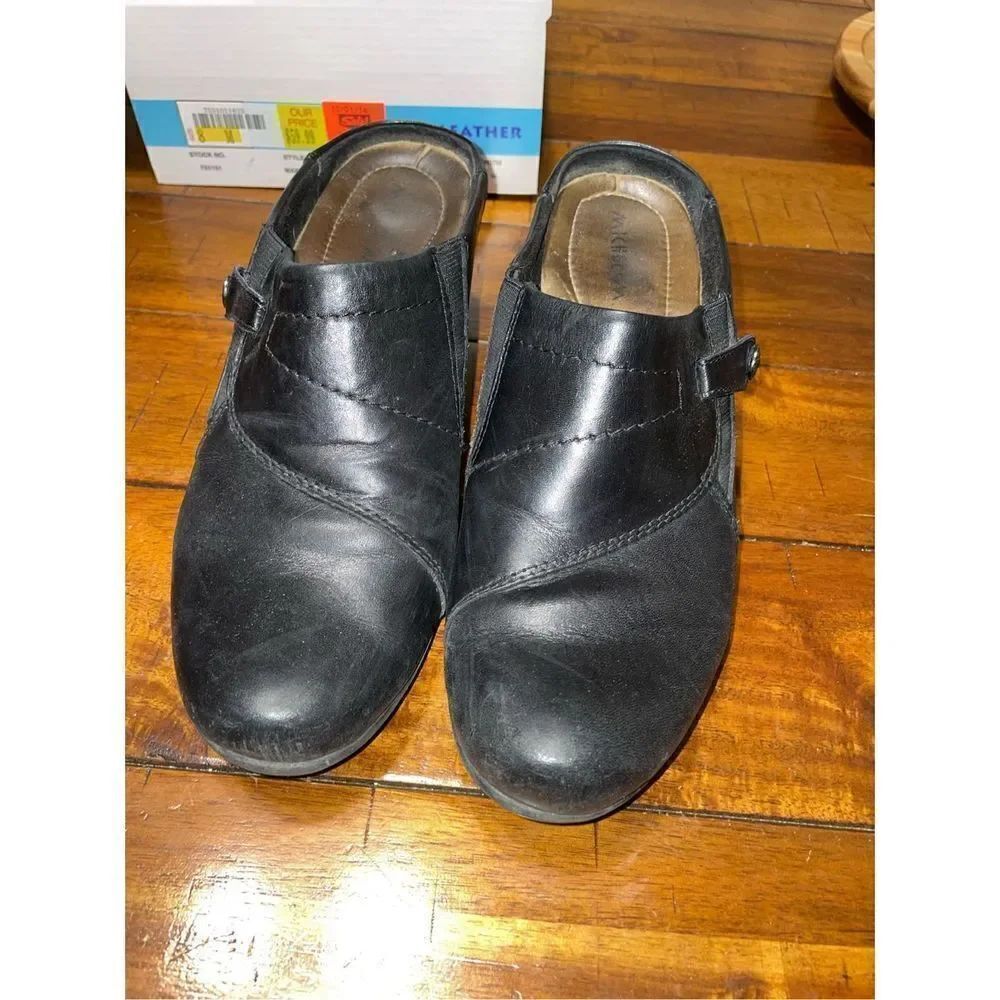 Michel M Mary Port 2 Black Women’s Heel Booties Size 8